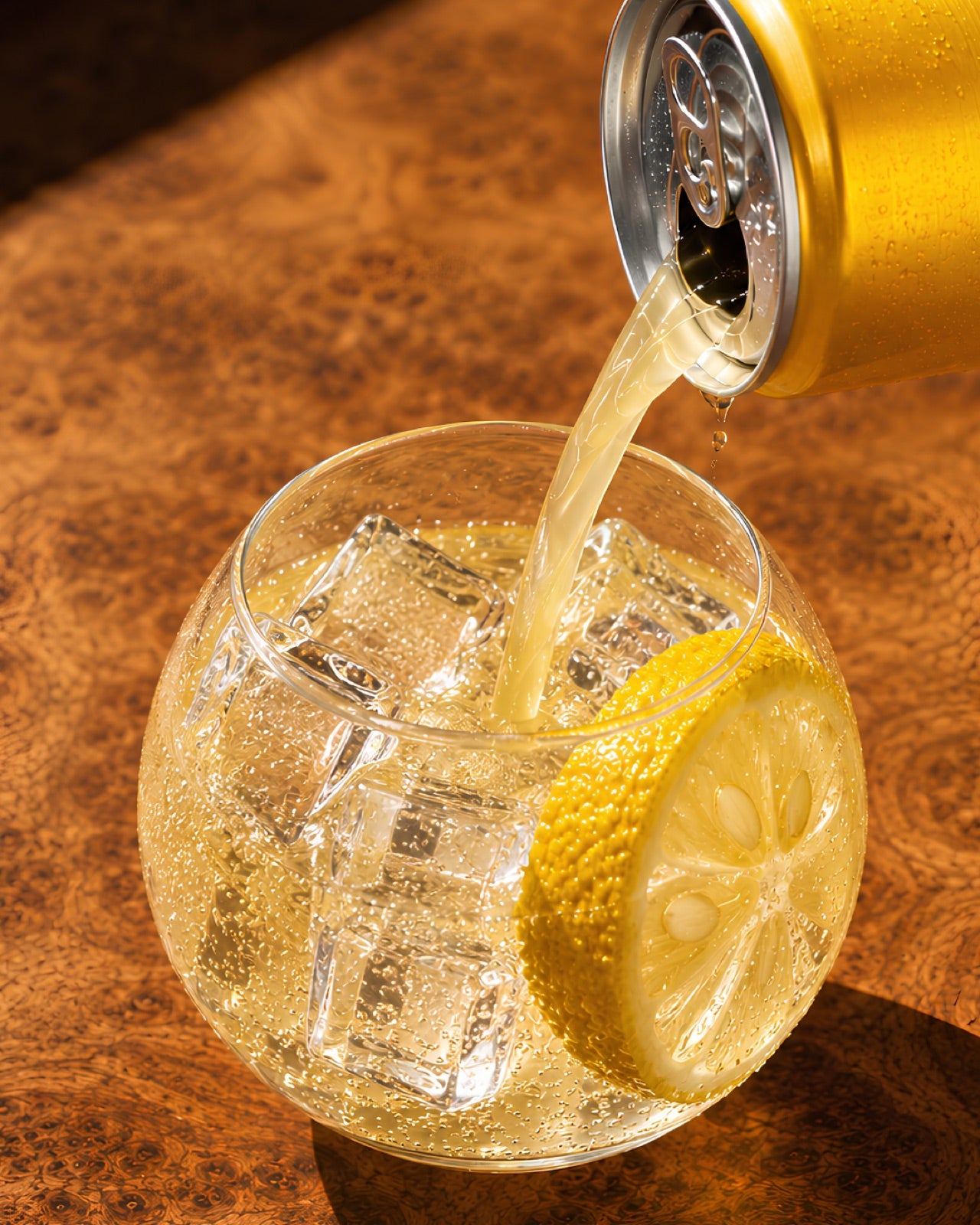 Japanese yuzu behind YUZAURA Sparkling Yuzu Zero